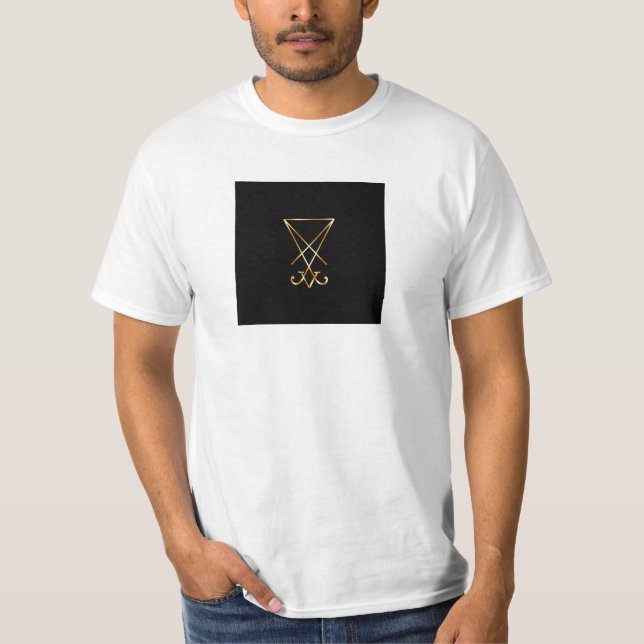 Camiseta El sigil de oro de Lucifer (Anverso)