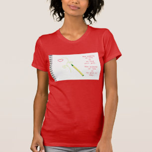 Camiseta El significado de la vida es encontrar su regalo