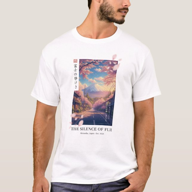 Camiseta El silencio de Fuji (Anverso)