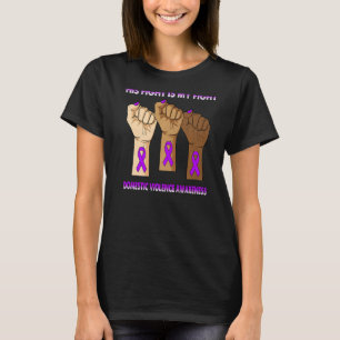 Camiseta El silencio de su lucha es mi lucha contra la viol