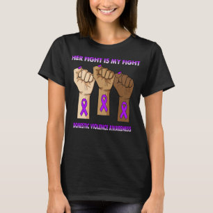 Camiseta El silencio de su lucha es mi lucha contra la viol