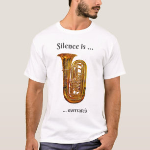 Camiseta El silencio es sobrevalorado Tuba
