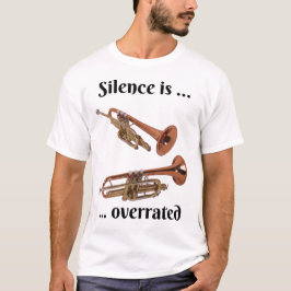 Camiseta El silencio está sobrevalorado - Trumpet