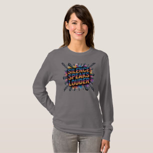 Camiseta El silencio habla más fuerte