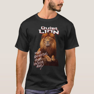 Camiseta El silencioso poder de un león para la juventud