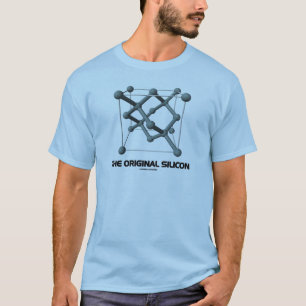 Camiseta El silicio original (estructura química del