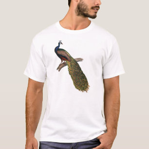 Camiseta El simbolismo del pavo real