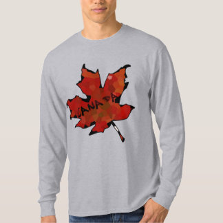 Camiseta el símbolo canadiense
