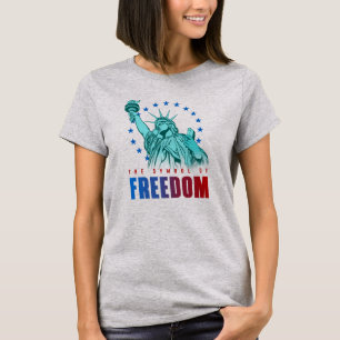 Camiseta El símbolo de la libertad   Mujeres