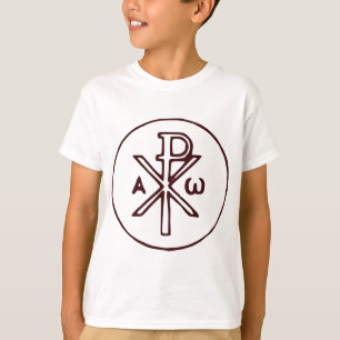 Camiseta El símbolo del cristograma Chi-Rho 