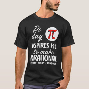Camiseta El Símbolo Pi De Buffalo Plaid Me Inspira Para Hac