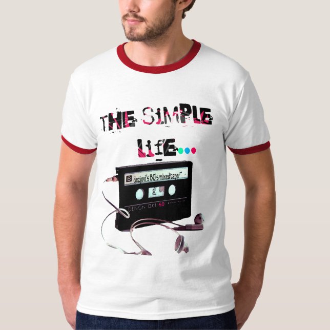 Camiseta El Simpleness de la música (Anverso)