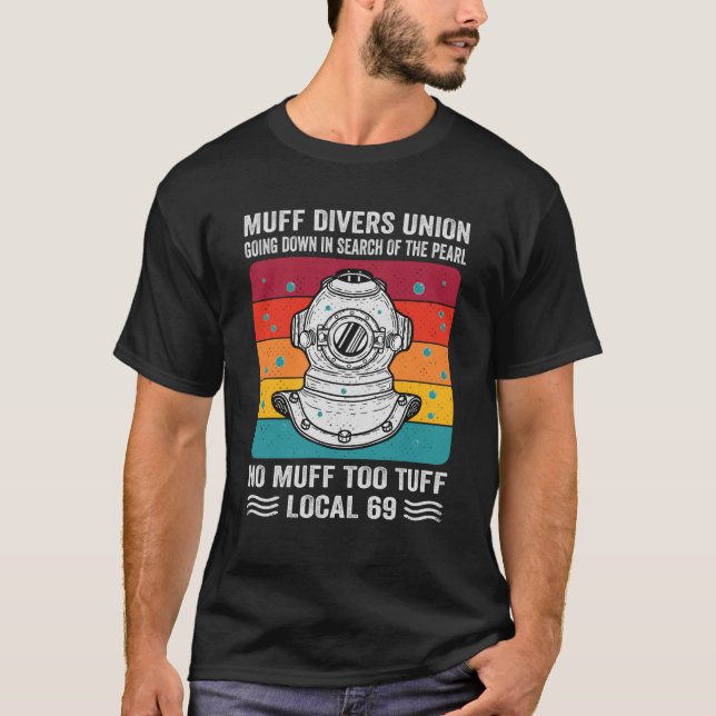 Camiseta El Sindicato De Buceadores De Muff Está Bajando En (Anverso)