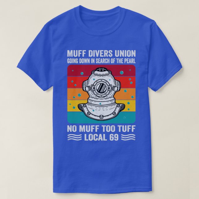 Camiseta El Sindicato De Buceadores De Muff Se Abajo En Bus (Diseño del anverso)