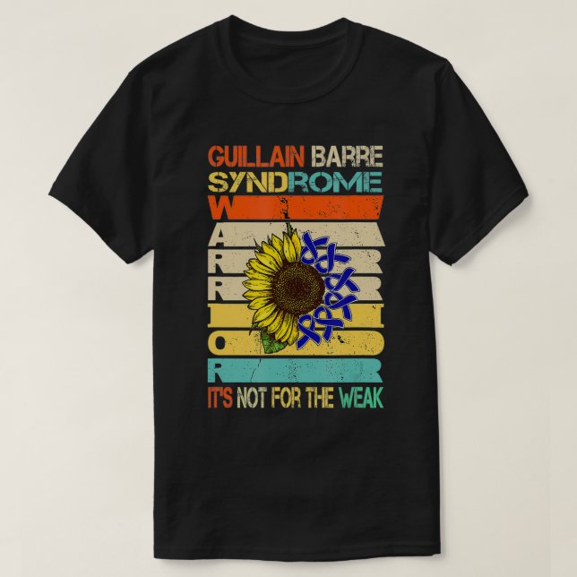 Camiseta El Síndrome De Guillain Barre No Es Por La Débil V (Diseño del anverso)