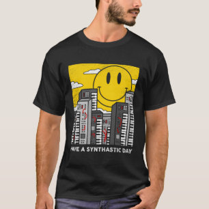 Camiseta El Sintetizador Tiene Un Engranaje Dj Anástico De 