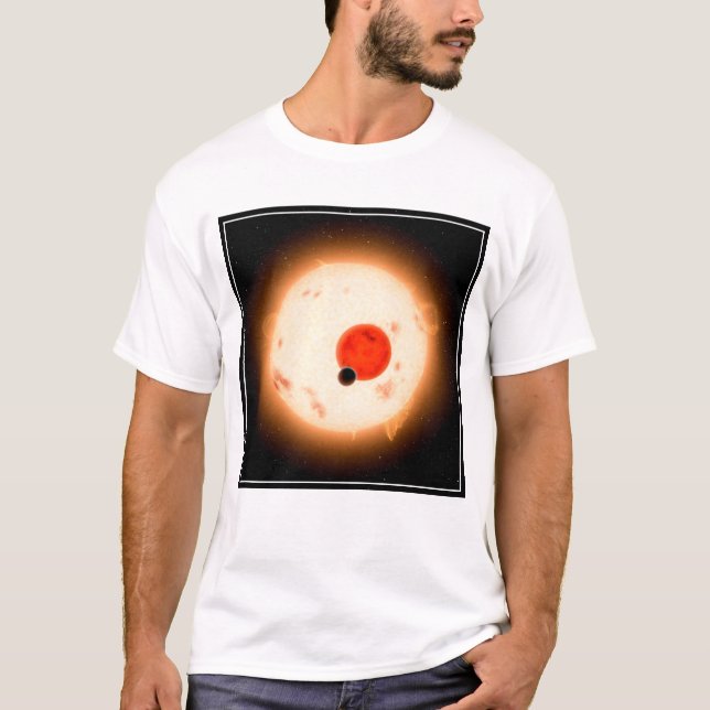 Camiseta El sistema Kepler-16. (Anverso)