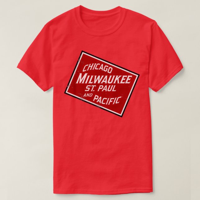 Camiseta El sistema Milwaukee Road (Diseño del anverso)