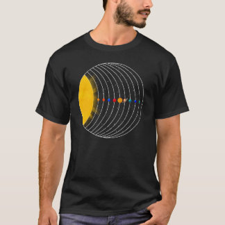 Camiseta El sistema solar