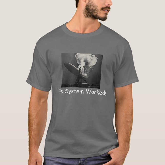 Camiseta ¡El sistema trabajado! (Anverso)