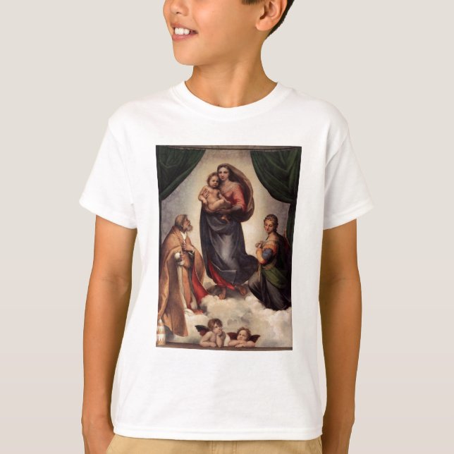 Camiseta El Sistine Madonna (Anverso)