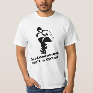 Camiseta El Skateboarding no es un crimen