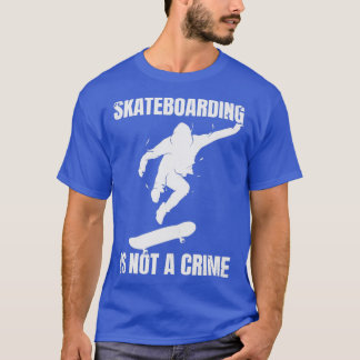 Camiseta El Skateboarding No Es Un Estilo Vintage Criminalm