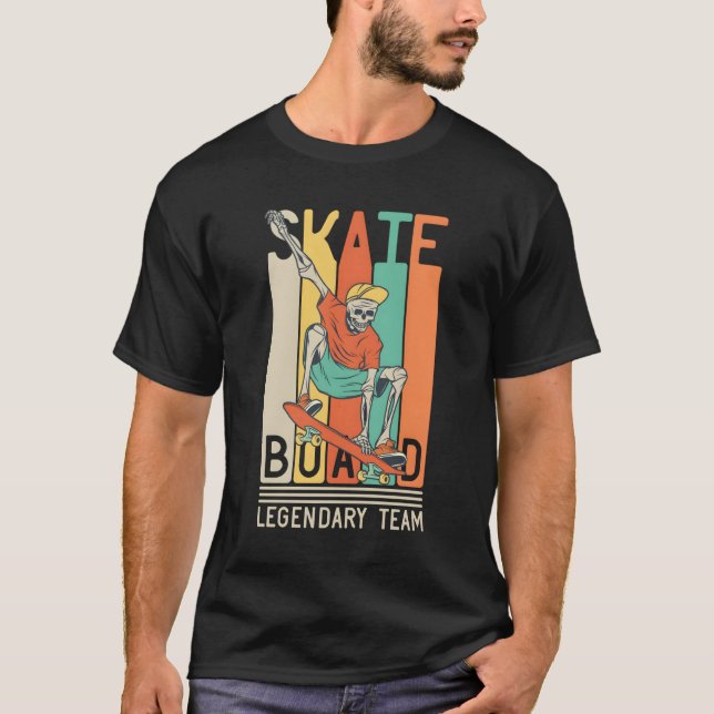 Camiseta El Skateboarding No Es Un Skaters Criminalista (Anverso)