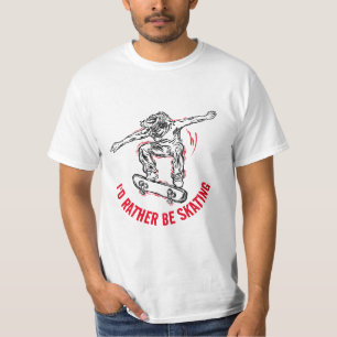Camiseta El Skater Hace Mediodía, Más Que Patinar