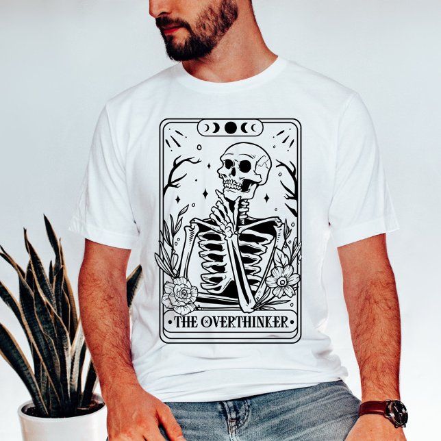 Camiseta El Skeleton Tarot, un pensador exagerado (Subido por el creador)