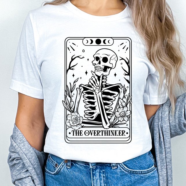 Camiseta El Skeleton Tarot, un pensador exagerado (Subido por el creador)