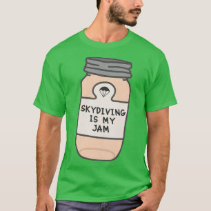 Camiseta El Skydiving Es Mi Atasco