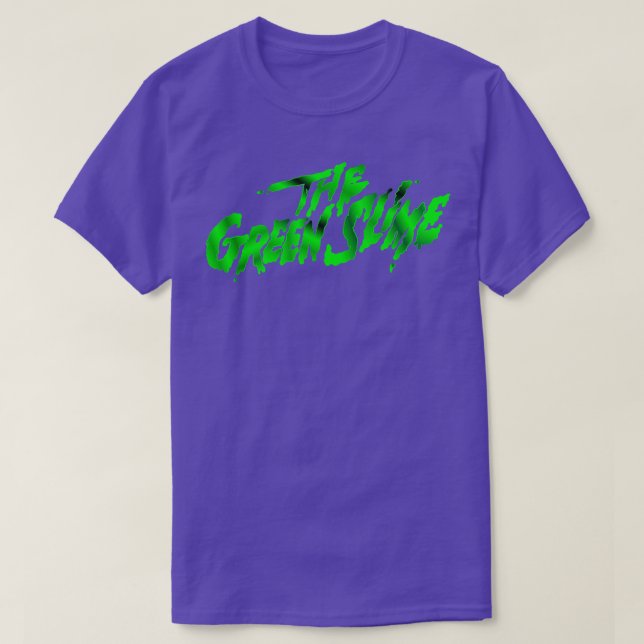 Camiseta El Slime verde (Diseño del anverso)