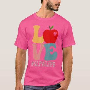 Camiseta El Slpa Ama El Retro De Apple Groovy Vuelve A La E
