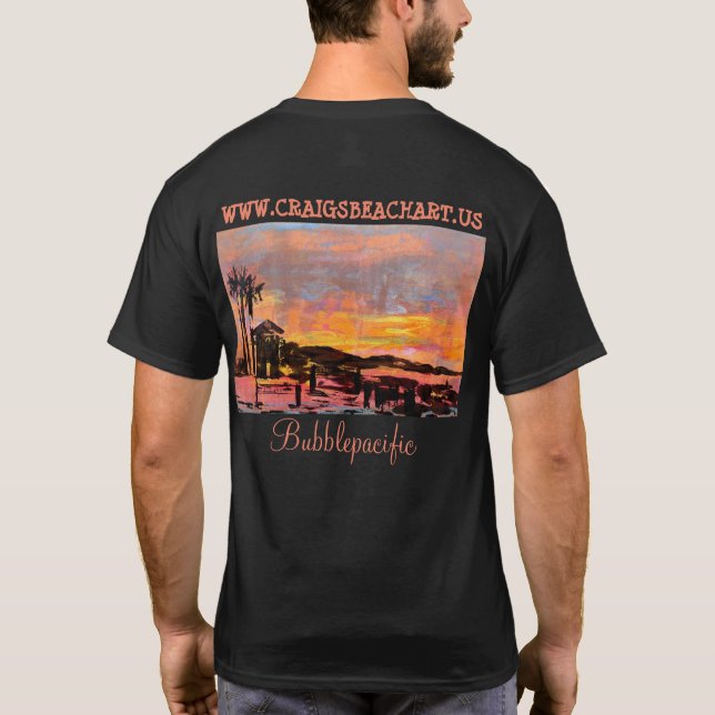 Camiseta El snack bar Doho al amanecer (Reverso)