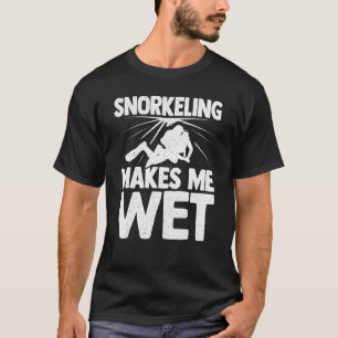 Camiseta El Snorkeling Me Hace Snorkel De Buceo Scuba