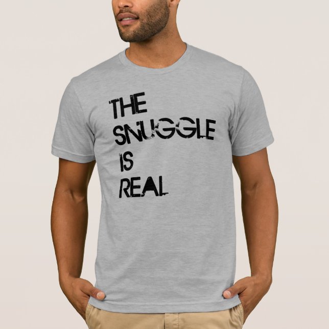 CAMISETA EL SNUGGLE ES REAL (Anverso)