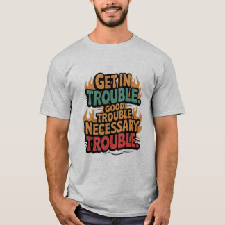 Camiseta El Social John Lewis Tea Se Enfrenta A Los Problem