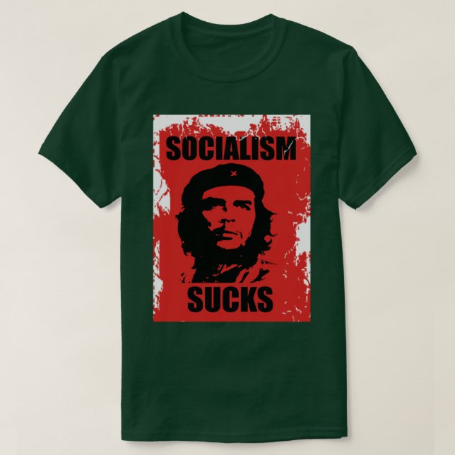 Camiseta El socialismo apesta (Diseño del anverso)