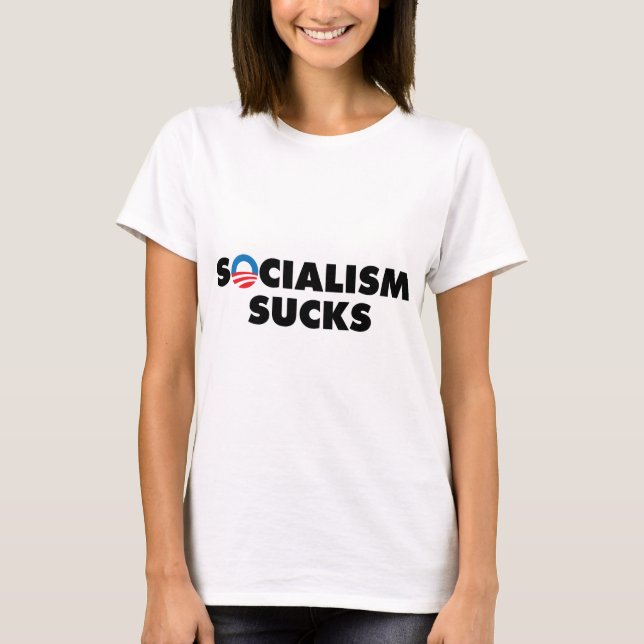 Camiseta El socialismo chupa (Anverso)