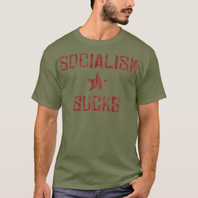 Camiseta El socialismo golpea al antisocialismo (Anverso)