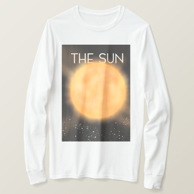 Camiseta El Sol (Anverso del diseño)