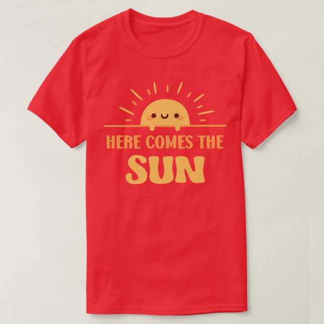 Camiseta El Sol Atimo Aquí Viene El Sol (Diseño del anverso)