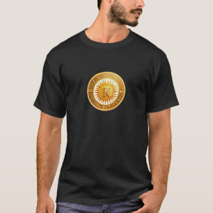Camiseta El sol brilla con la letra k