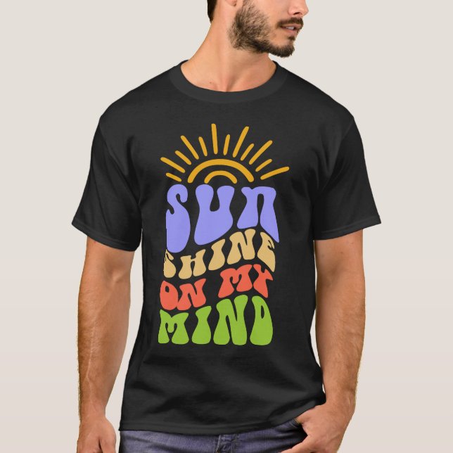 Camiseta El Sol Brilla En Mi Mente (Anverso)