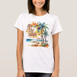 Camiseta El sol de la playa