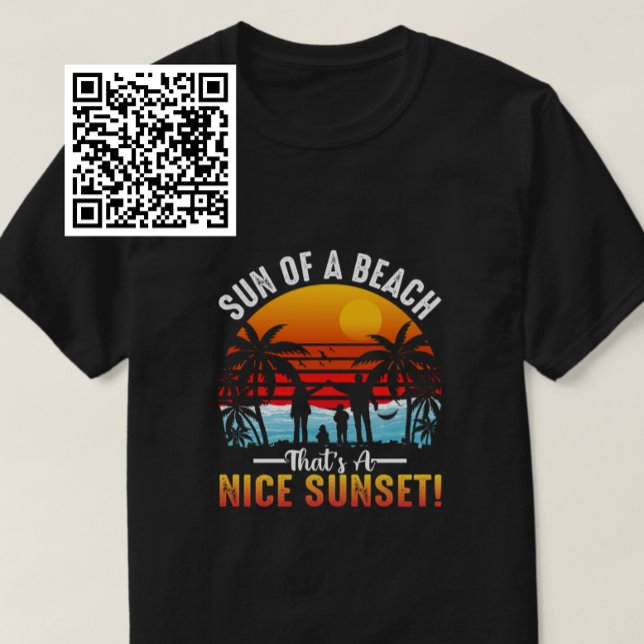 Camiseta El sol de una playa que es un bonito atardecer (Subido por el creador)