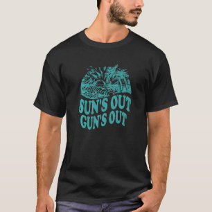 Camiseta El sol desata la construcción de cuerpos de hombre