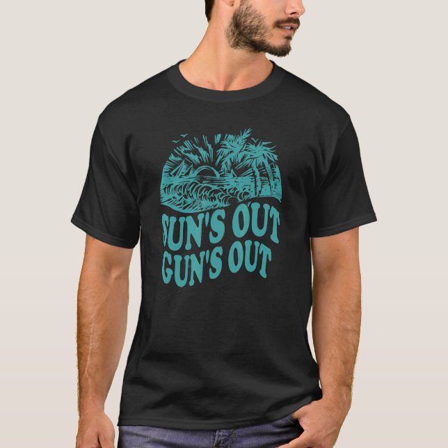 Camiseta El sol desata la construcción de cuerpos de hombre (Anverso)