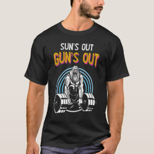 Camiseta El sol desató la construcción de cuerpos de mujere